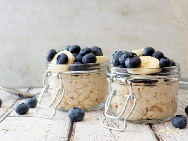 Porridge overnight aux graines de chia - à préparer la veille