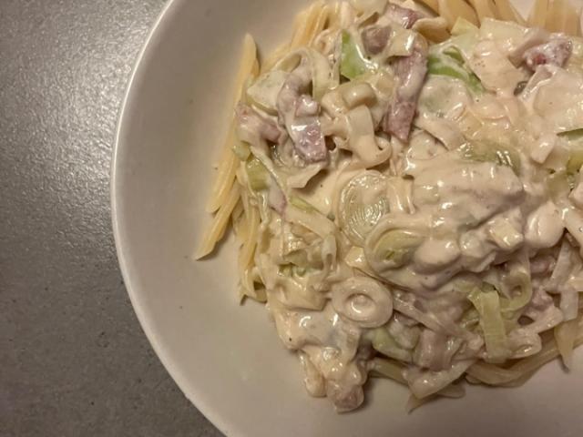 Pâtes carbonara 